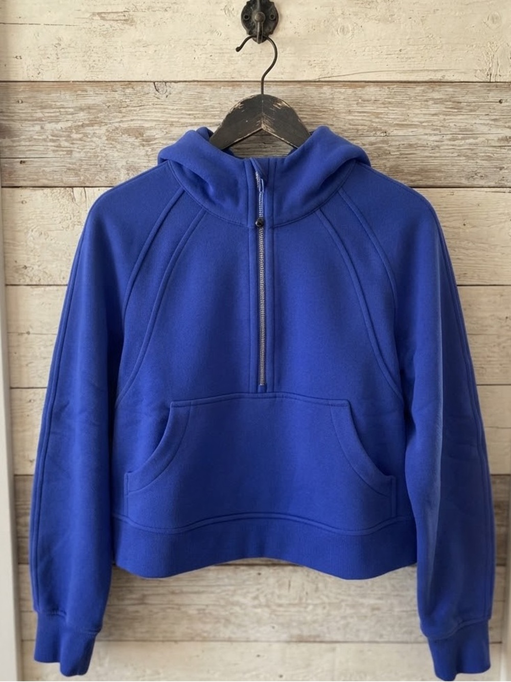 Lululemon Scuba Oversized 1/2 ZIP Hoodie M/L
Psychic Blue Pullover Sweatshirt